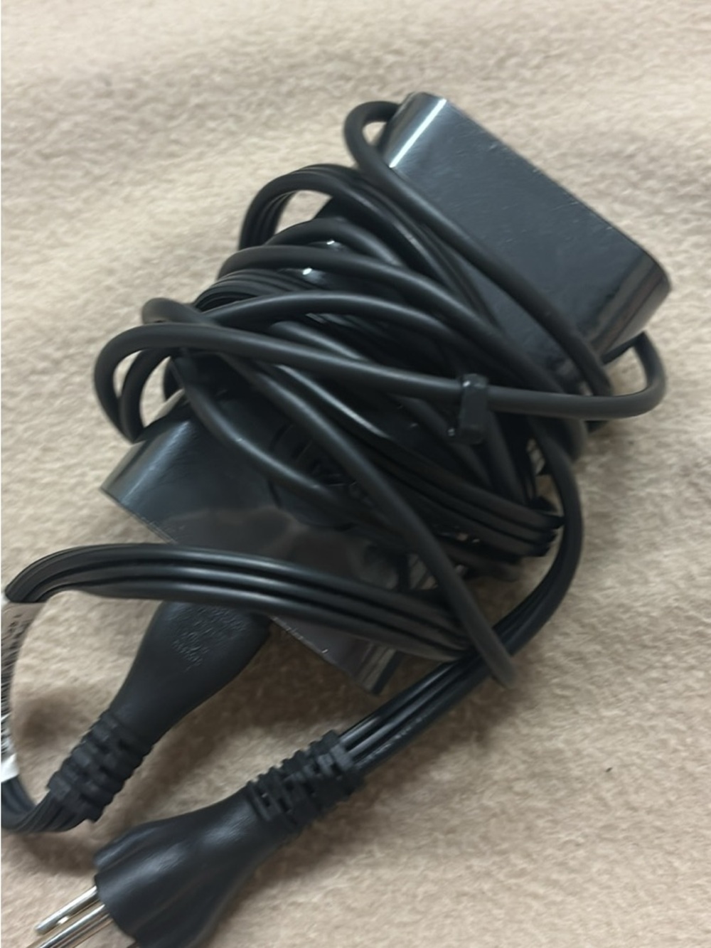 Dell Black Power Adapter with Cord
